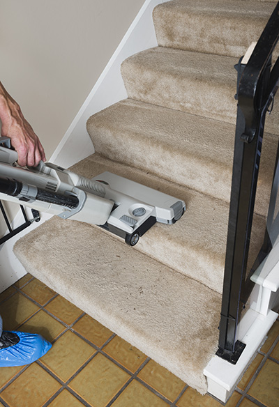 Carpet tile installation